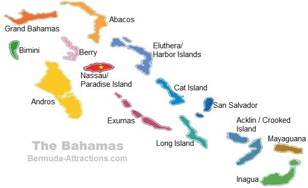 map of the bahama islands Bahamas Islands map of the bahama islands