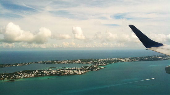Flight from Bermuda