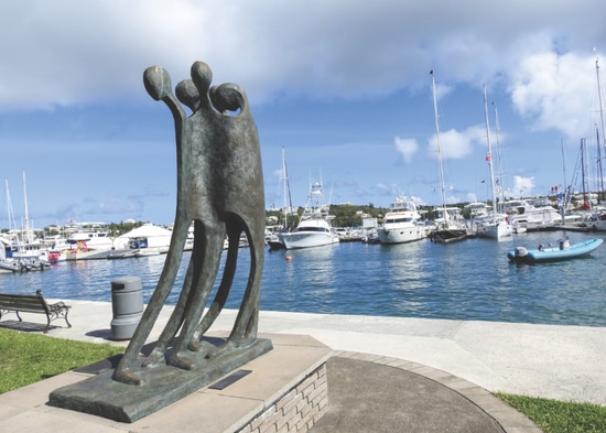 We Arrive Barrs Bay Bermuda