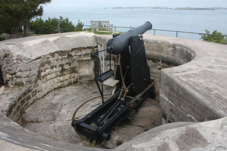 Gun at Fort Scaur