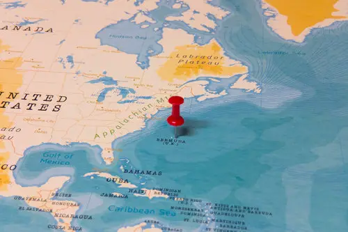 Bermuda on Map