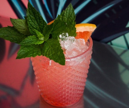Cocktail at Birdcage Bar Bermuda