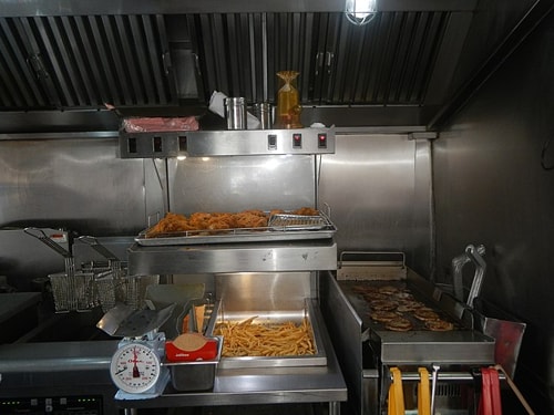 Food Truck interior