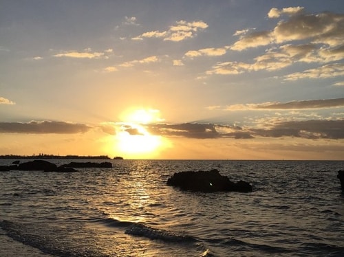 Sunset from Black Bay Bermuda