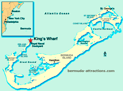 Kings Wharf Location Map