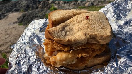 Fish Sandwich in Bermuda