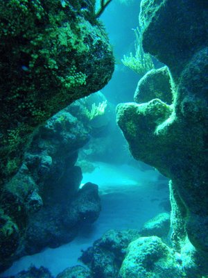 Tunnel next to Montana wreck