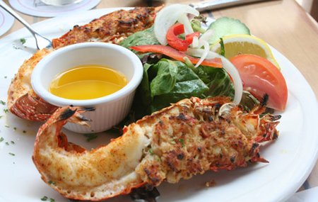 Spiny Lobster Dish